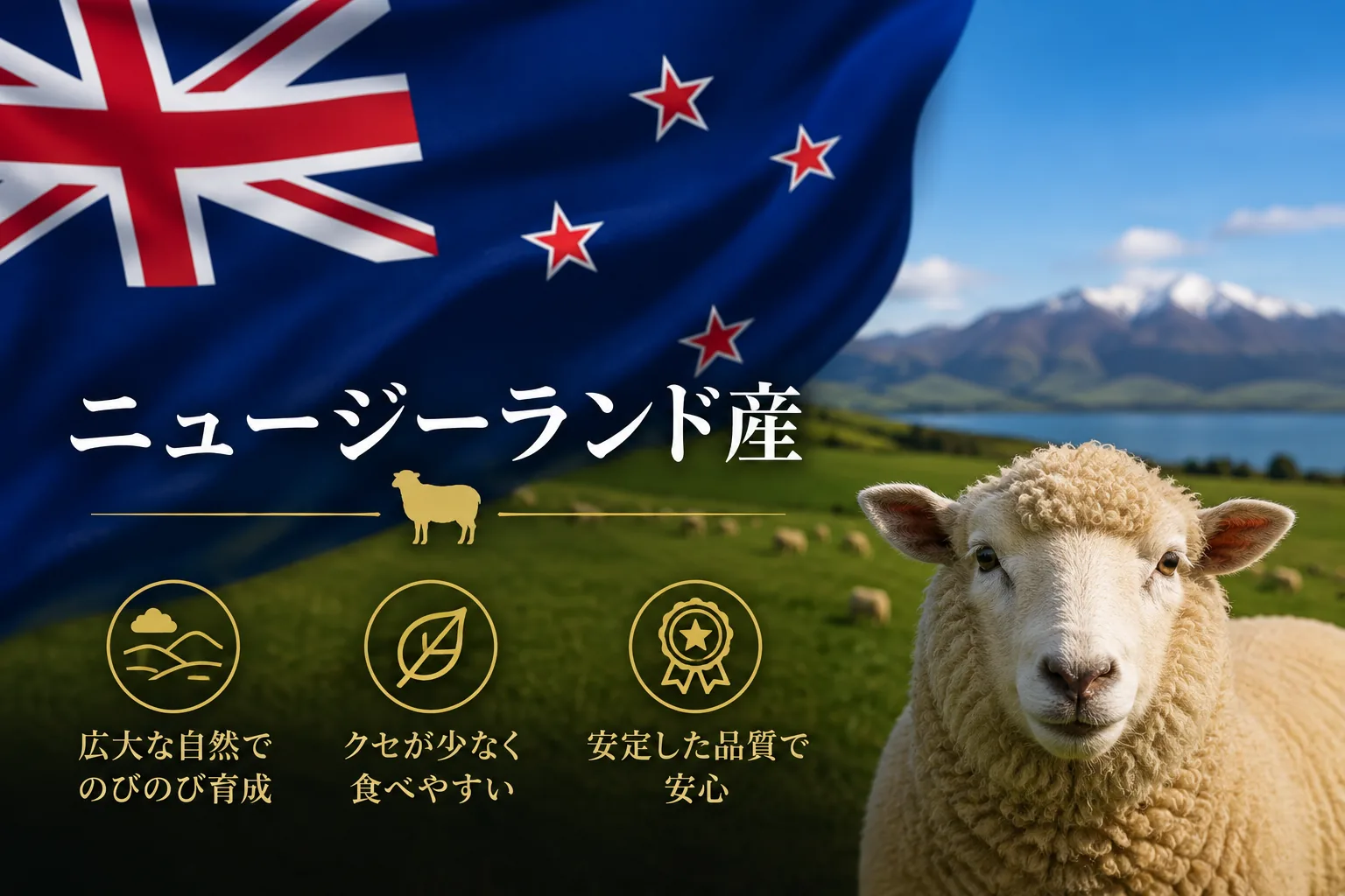ニュージーランド産ラム肉