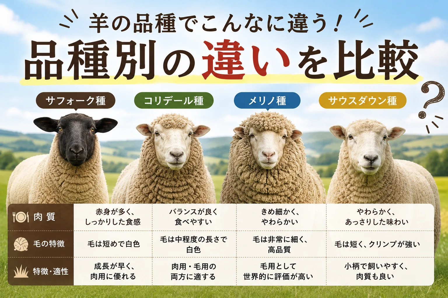 品種別ガイド
