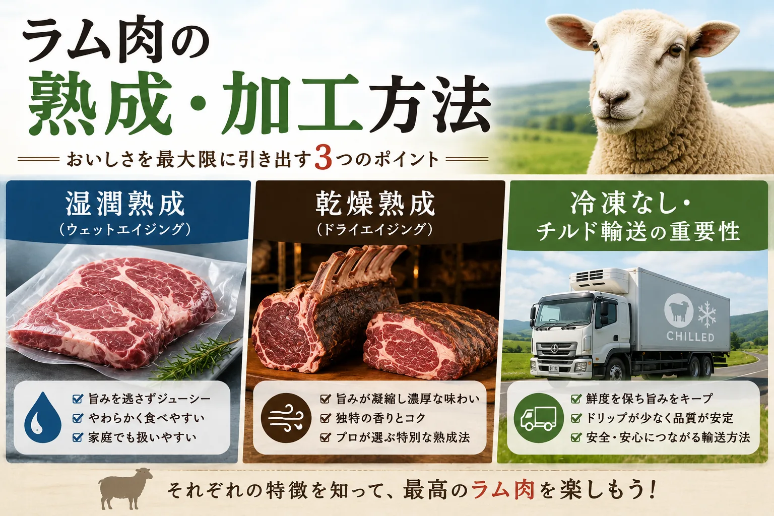 熟成・加工方法